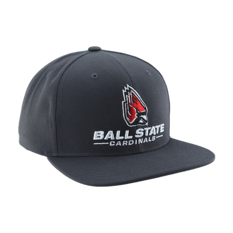 BSU Cardinals Charcoal Z11 Hat