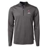 BSU Cardinals Men's Cutter &amp; Buck Virtue Gray Quarter-Zip