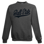 BSU Cardinals Men's Script Flock Crew