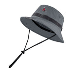 BSU Cardinals Nike Gray Bucket Hat