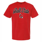 BSU Cardinals Script Cardinal Head T-Shirt