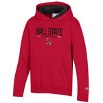 BSU Cardinals Youth Champion Dynamic Red Hoodie