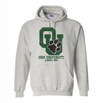Ohio Bobcats Men's Paw Logo Hoodie