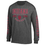 Indiana Hoosiers Men's Champion All-Over Long-Sleeve T-Shirt