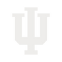 White Indiana Trident Logo