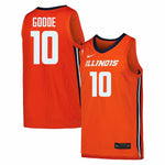 Luke Goode Nike Illini Basketball Jersey