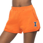 Illinois Fighting Illini Women's Orange Fleece Short