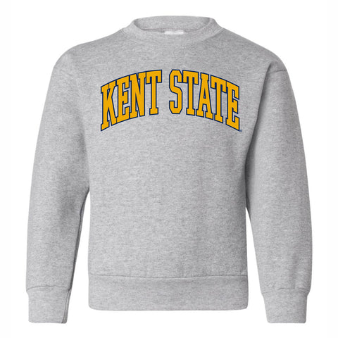 KSU Golden Flashes Youth Arch Logo Crew
