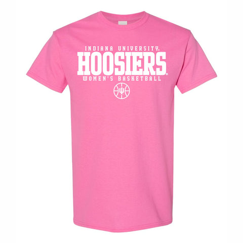 Indiana Hoosiers Women's Basketball Pink Out T-Shirt