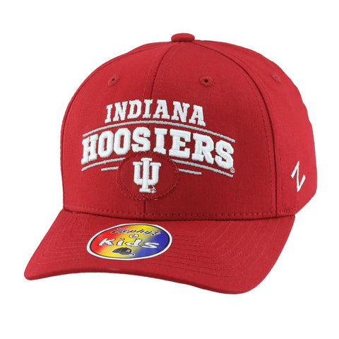 Indiana Hoosiers Youth Snapback Logo Hat