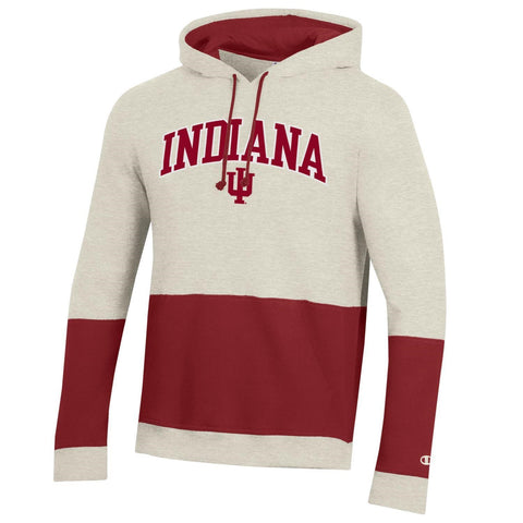 Indiana Hoosiers Men's Champion Big Stripe Hoodie