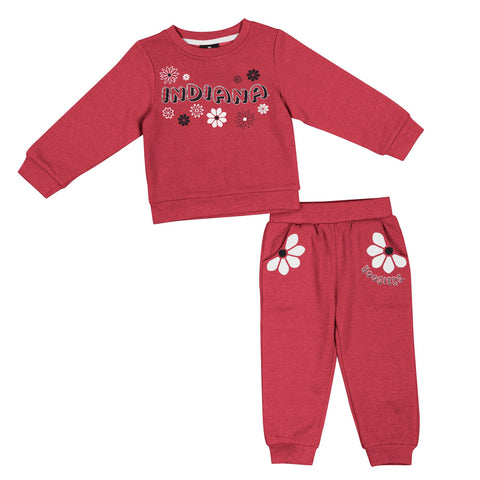 Indiana Hoosiers Toddler Fleece Set