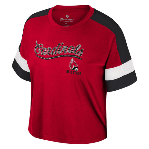 BSU Cardinals Youth Diamond Short-Sleeve T-Shirt