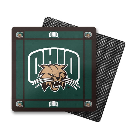Ohio Bobcats 4-Pack Neoprene Logo Coasters