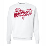 Indiana Hoosiers Women's Basketball White Crew