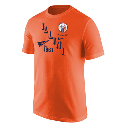 Illinois Fighting Illini Men's Nike Futura Chief T-Shirt