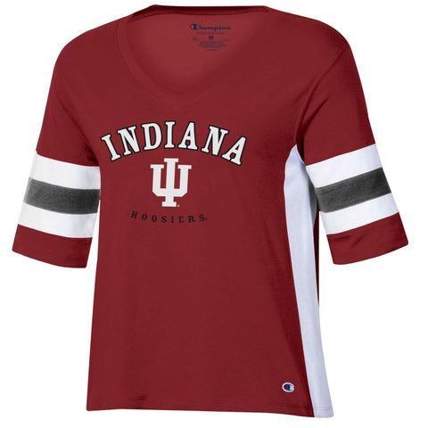 Indiana Hoosiers Women's Champion Varsity T-Shirt