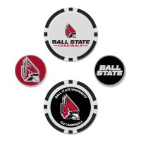 BSU Cardinals Golf Ball Marker Set