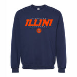 Illinois Fighting Illini Men's Logo Basketball Crew