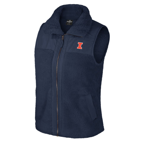 Illinois Fighting Illini Women's Sherpa Vest