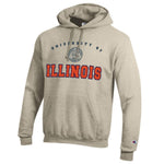 Illinois Fighting Illini Men's Champion Arch Seal Hoodie