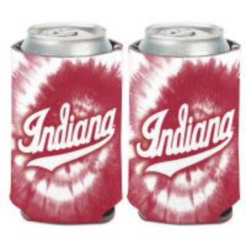 Indiana Hoosiers Tie-Dye Can Coozie