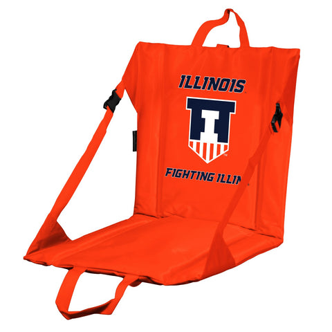 Illinois Fighting Illini Orange Stadium Seat