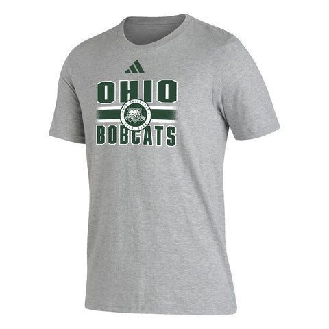 Ohio Bobcats Men's Adidas Fresh Short-Sleeve T-Shirt