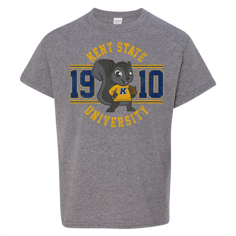 KSU Golden Flashes Youth 1910 Squirrel T-Shirt