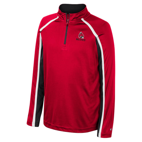 BSU Cardinals Youth Quarter-Zip Windshirt