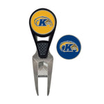 KSU Golden Flashes Golf Divot Repair Tool