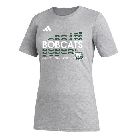 Ohio Bobcats Women's Adidas Fresh Short-Sleeve T-Shirt