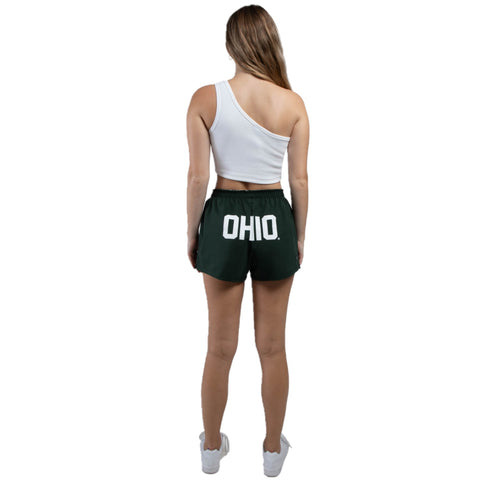 Ohio Bobcats Women's Hype &amp; Vice Women's Green Shorts