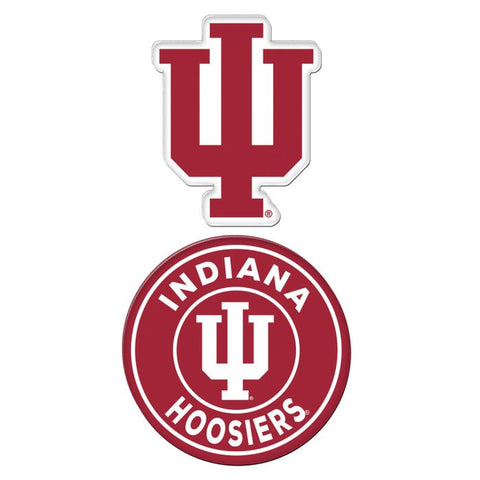 Indiana Hoosiers 2 Pack 3" X 3" Acrylic Magnets