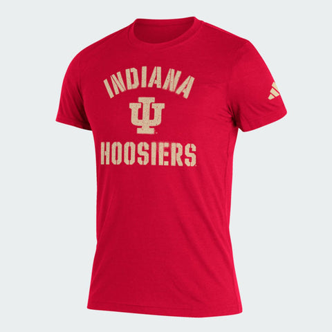Indiana Hoosiers Adidas Men's Blend T-Shirt