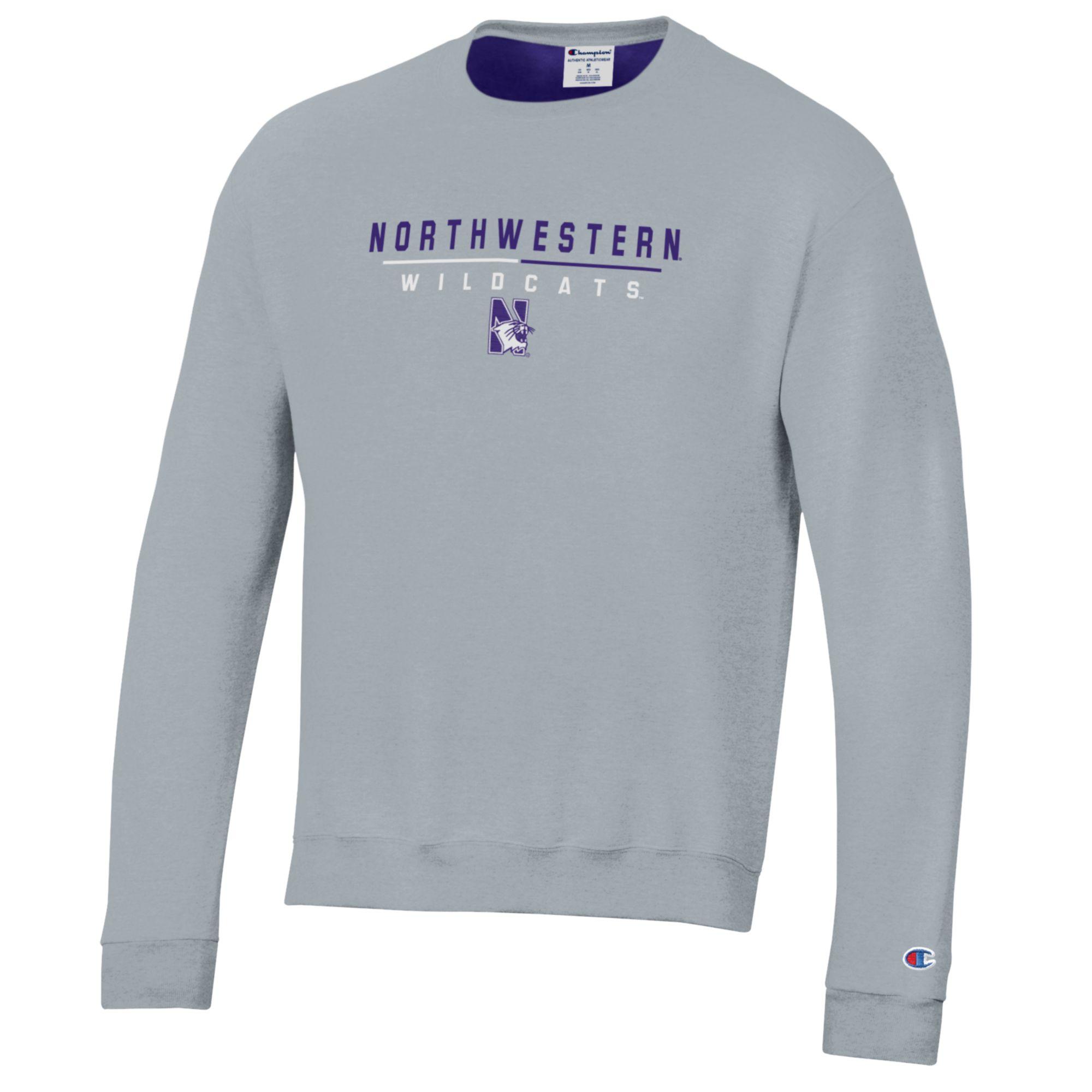 ★韓国人気★LOOKPLE★LOOK DECEIVE NORTHWESTERN SWEATSHIRT mens-champion-purple-