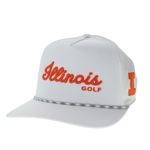 Illinois Fighting Illini Golf Caddy Rope Hat