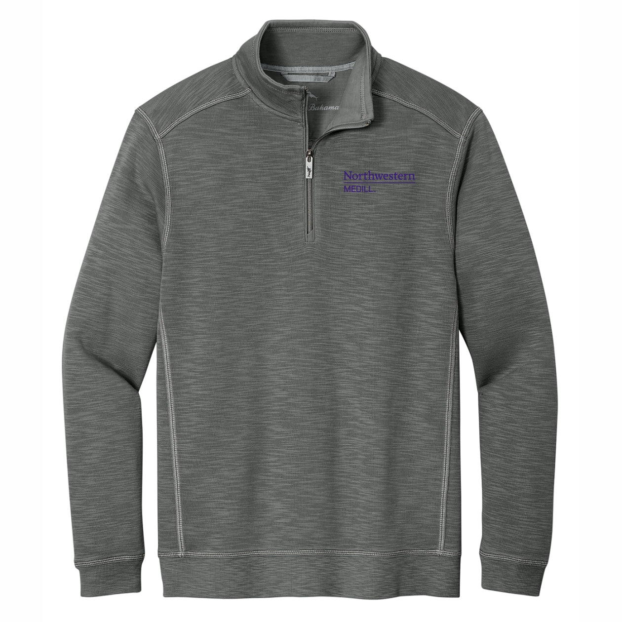 Northwestern Wildcat's Men's Tommy Bahama Tobago Bay Half-Zip