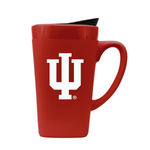 Indiana Hoosiers 16oz. Soft Touch Ceramic Travel Mug