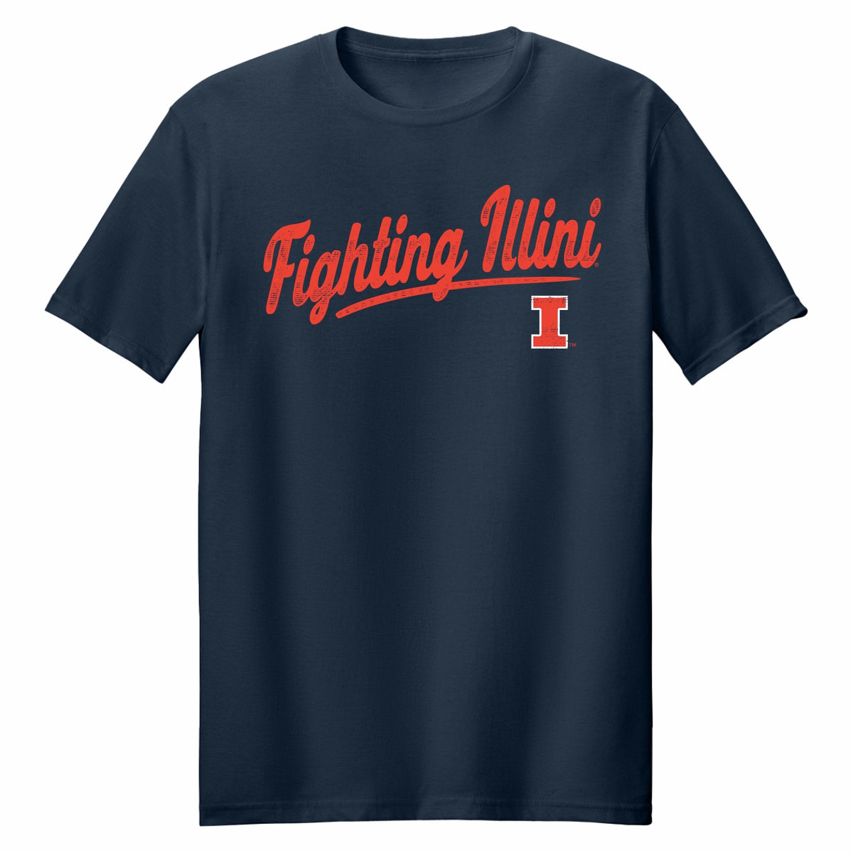Illinois Fighting Illini FI Script Underline Tee – Gameday Spirit Fanstore