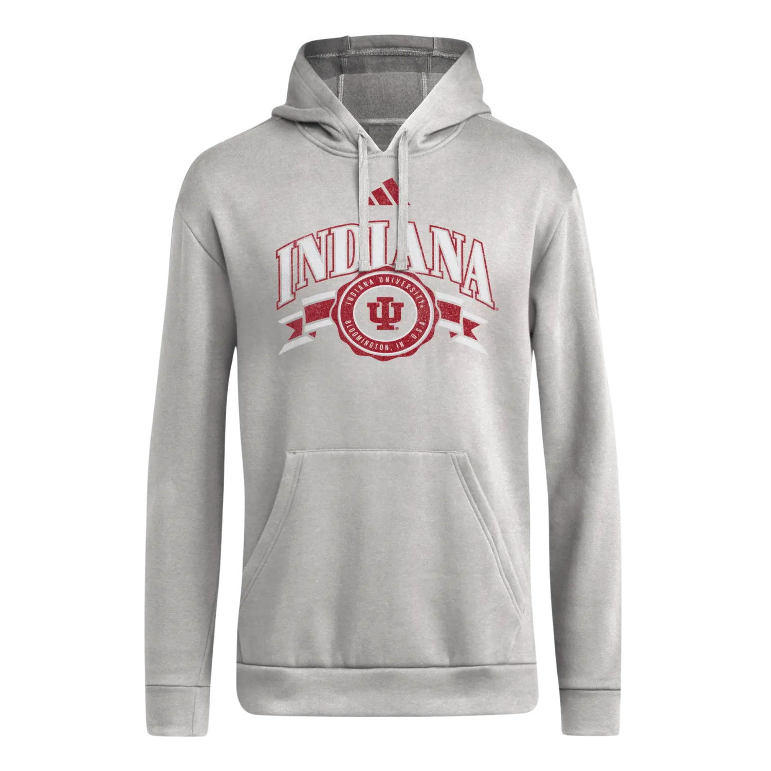 Indiana Hoodie Women's Grey Adidas Seal – Gameday Spirit Fanstore