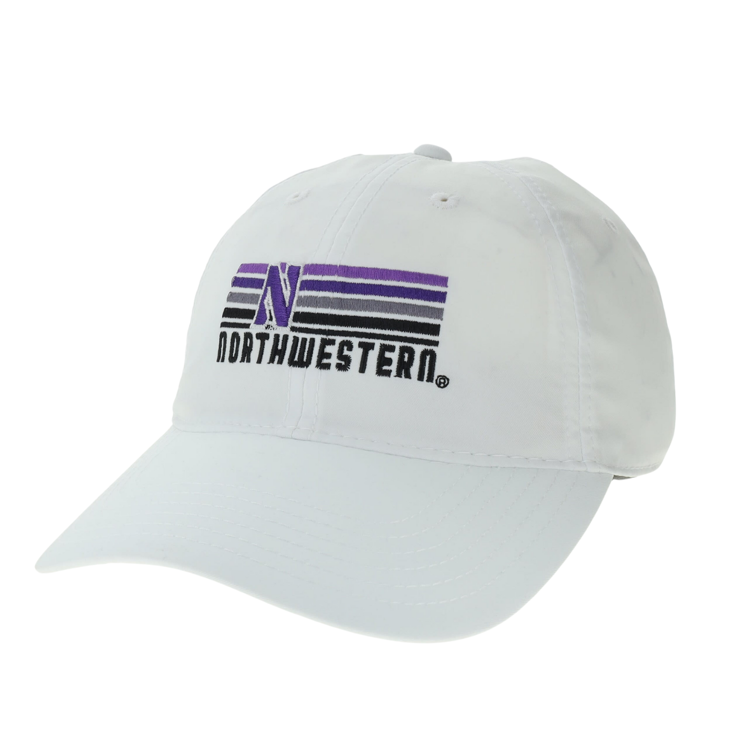 Northwestern Wildcats Legacy White Stripe Hat