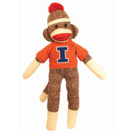 Illinois Fighting Illini 20" Sock Monkey