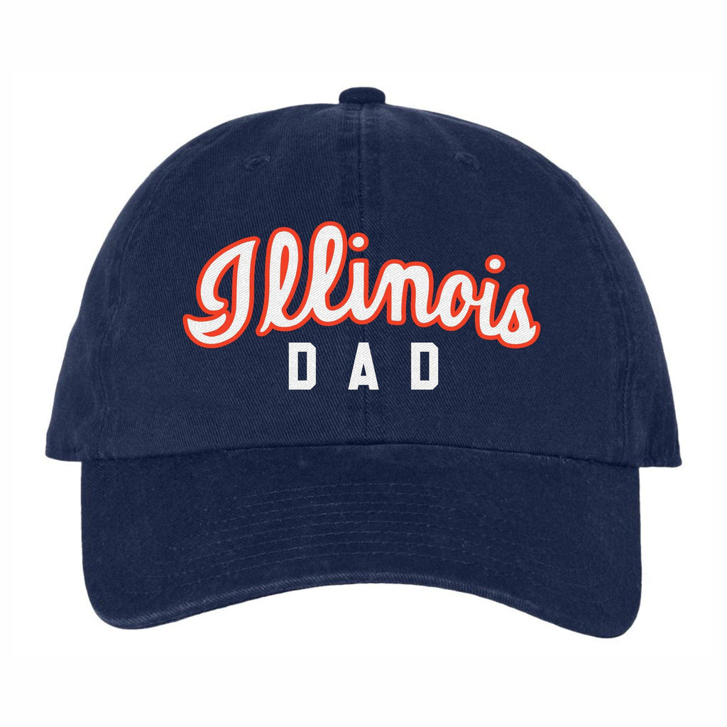 Illinois Fighting Illini '47 Brand Dad Clean Up Cap