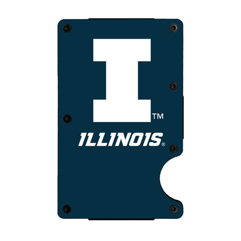 Illinois Fighting Illini Aluminum Front Pocket Wallet