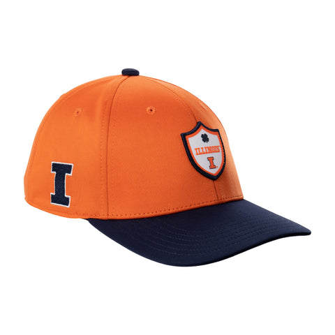 Illinois Fighting Illini Black Clover Legend Navy &amp; Orange Hat