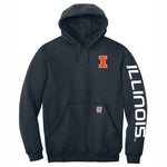 Illinois Fighting Illini Block I Carhartt Hoodie