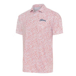 Illinois Fighting Illini Men's Antigua Mango Motion Polo