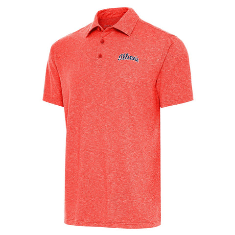 Illinois Fighting Illini Men's Antigua Par 3 Polo