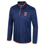 Illinois Fighting Illini Men's Block I Quarter-Zip